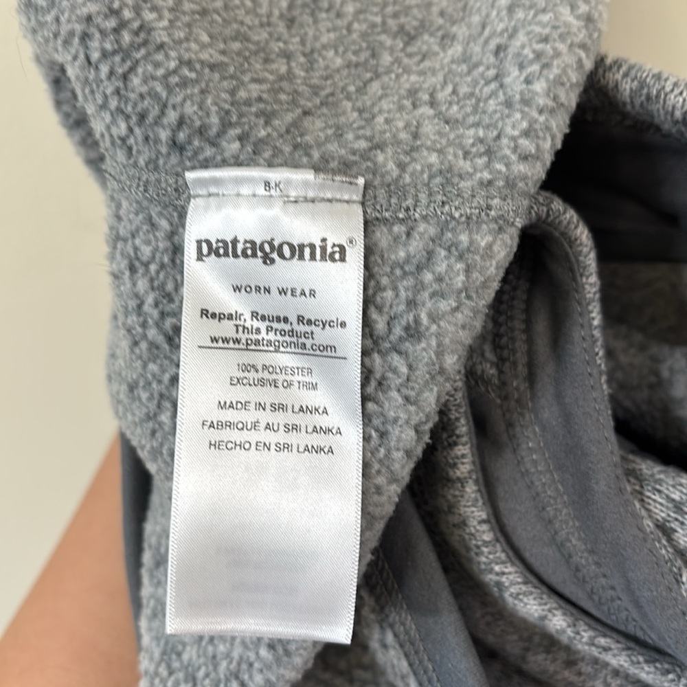 Patagonia Men’s Better Sweater Fleece Vest Stonewash Size XL - Picture 9 of 9